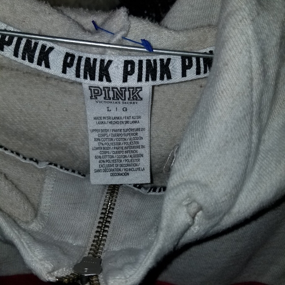 PINK by Victoria Secret sweatshirt size large - Picture 3 of 3
